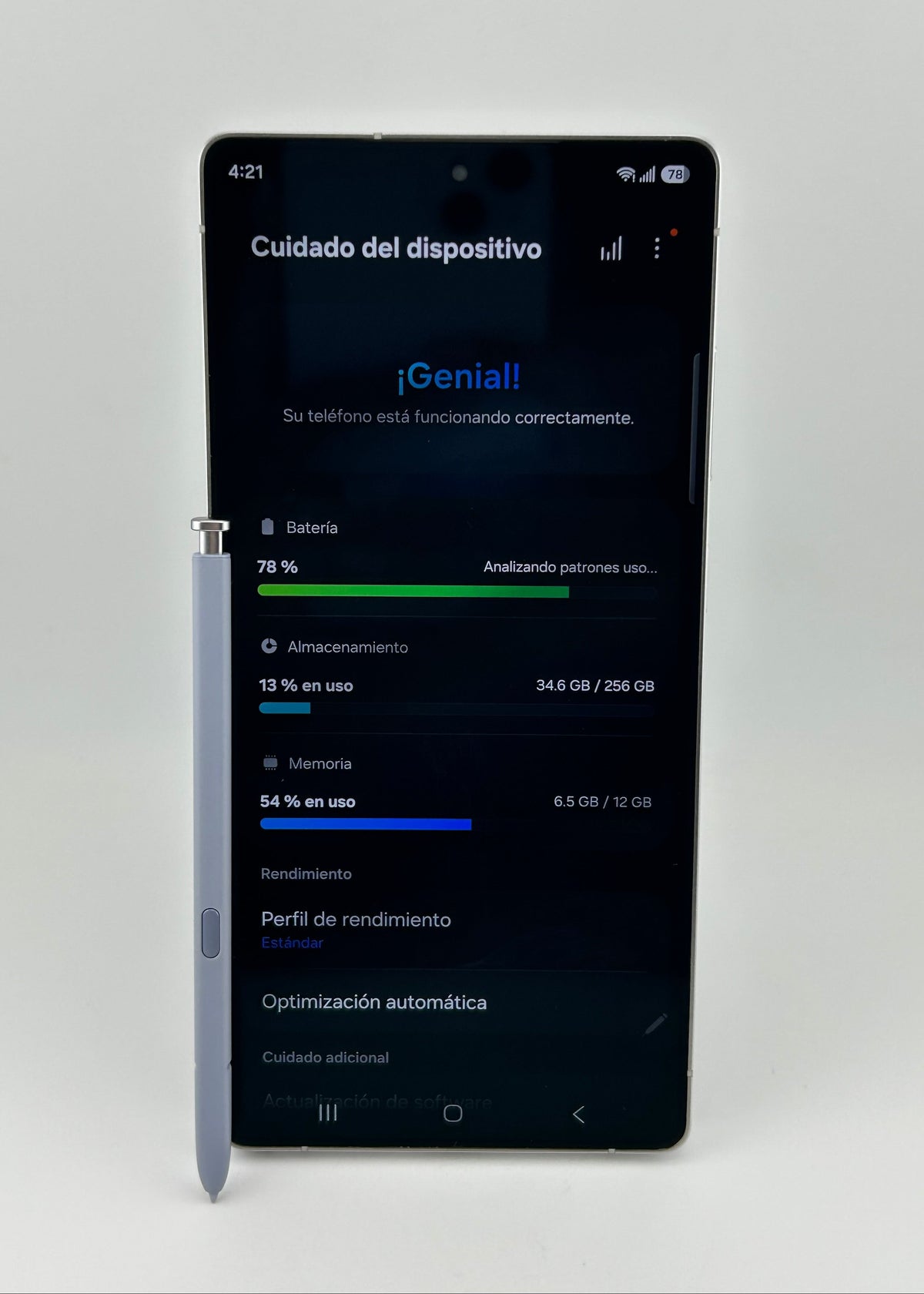 SAMSUNG S25 ULTRA / SILVER BLUE / 256GB