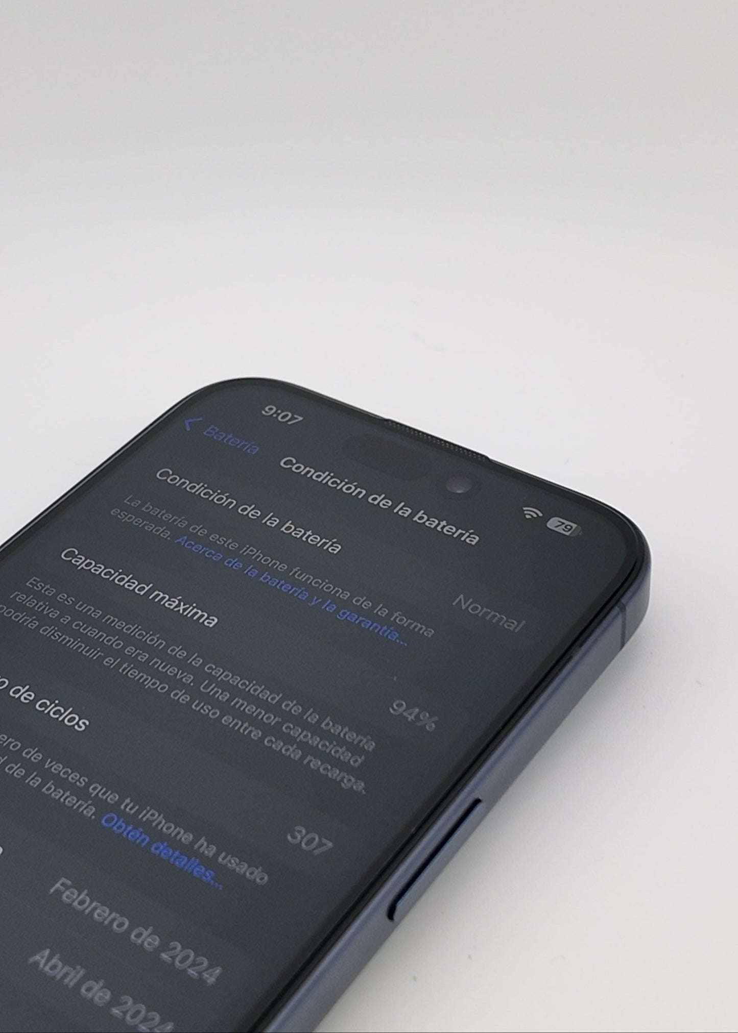 IPHONE 15 PRO / 256GB / AZUL TITANIO