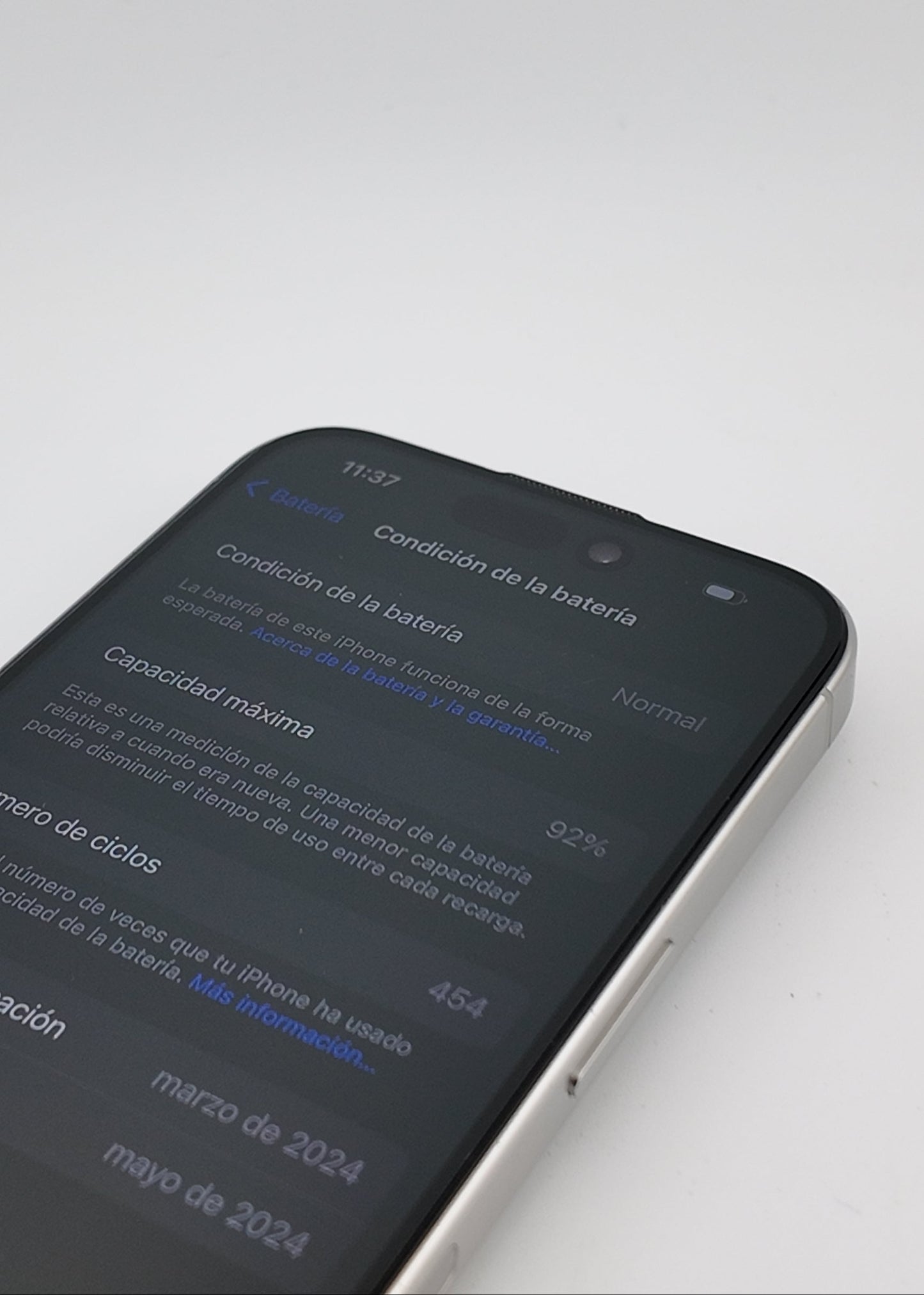 IPHONE 15 PRO / SILVER TITANIO / 256GB