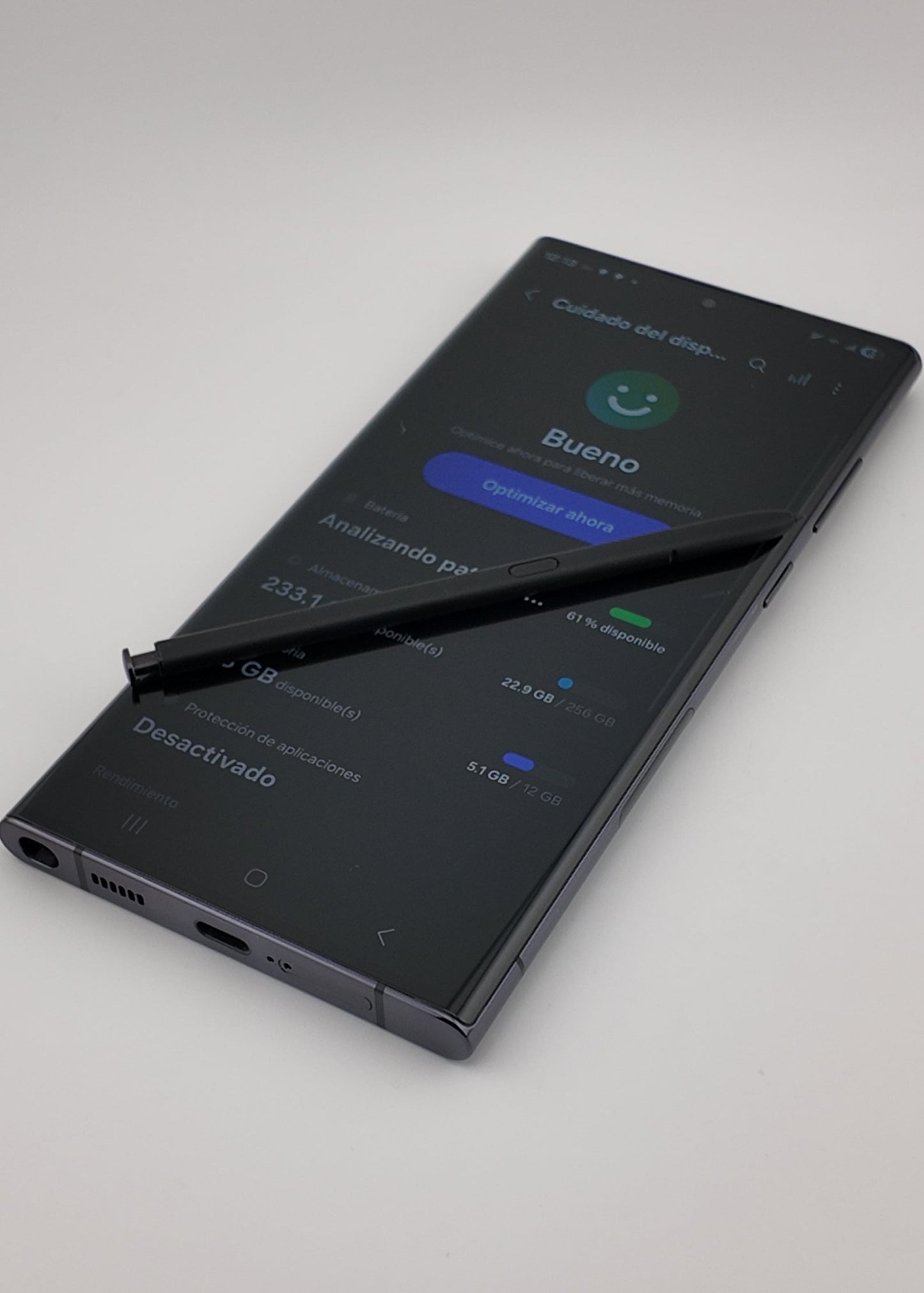 SAMSUNG S22 ULTRA / NEGRO FANTASMA / 256GB