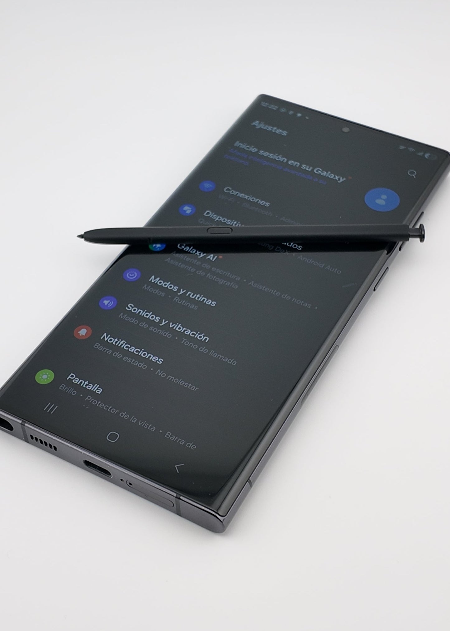 SAMSUNG S22 ULTRA / NEGRO FANTASMA / 256GB