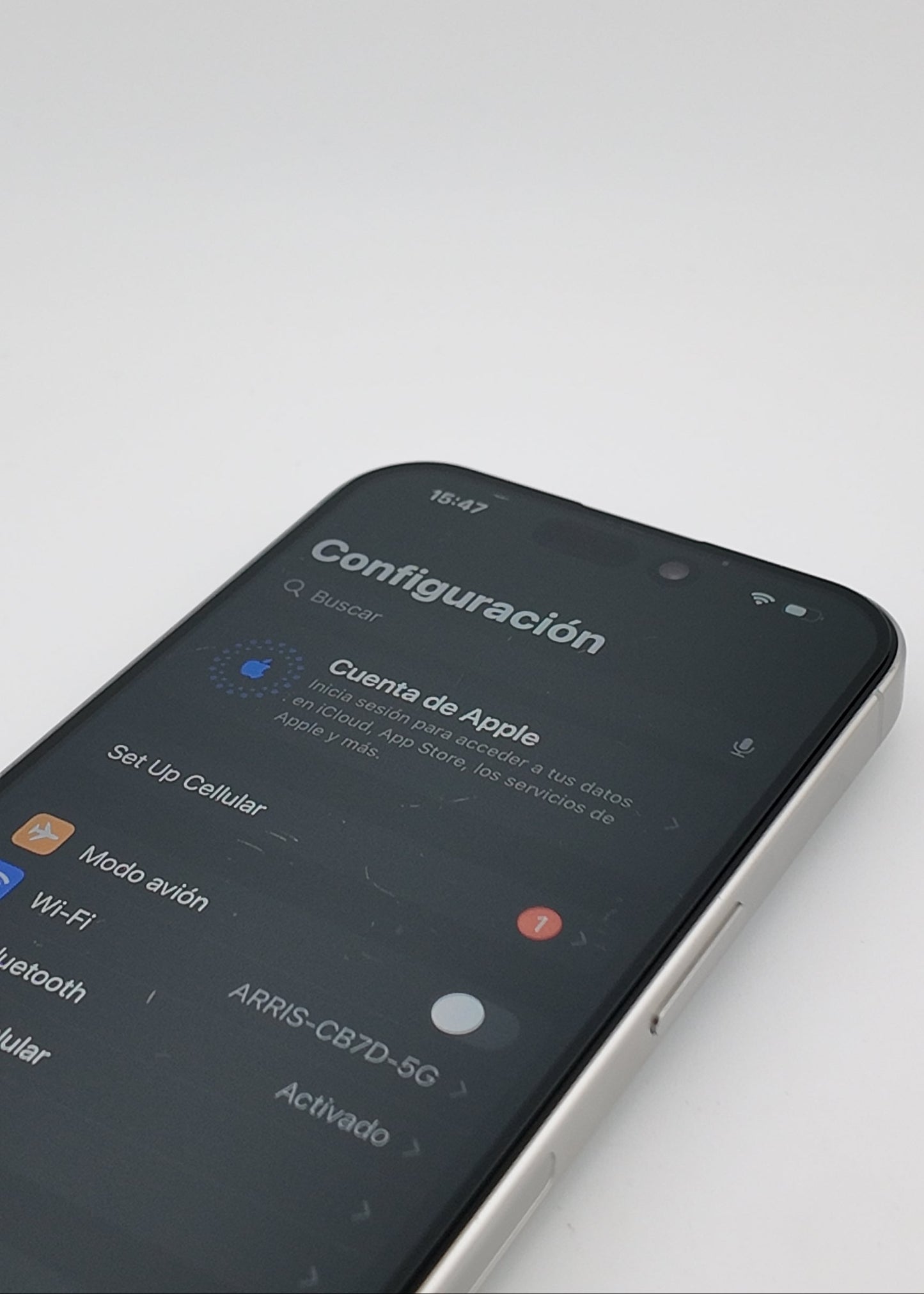 IPHONE 15 PRO / BLANCO TITANIO / 256GB