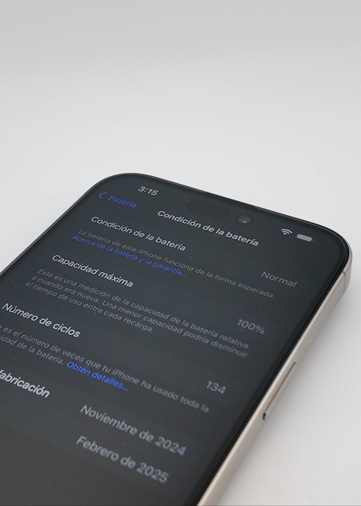 IPHONE 16 PRO MAX / NATURAL TITANIO / 256GB