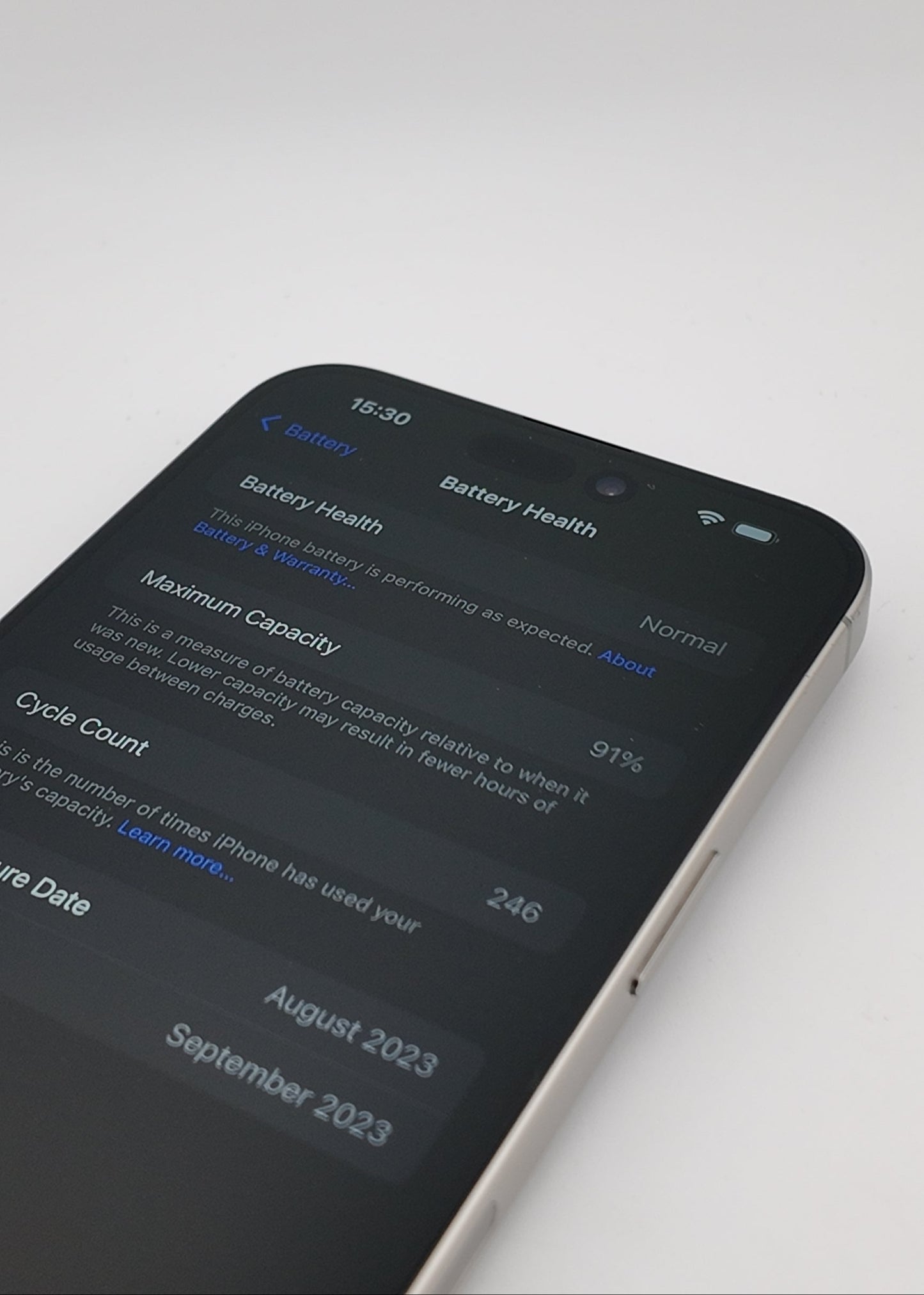 IPHONE 15 PRO MAX / NATURAL TITANIO / 256GB