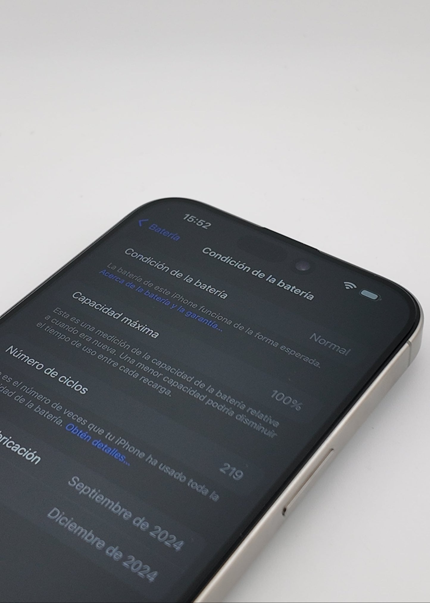 IPHONE 16 PRO MAX / NATURAL TITANIO / 256GB