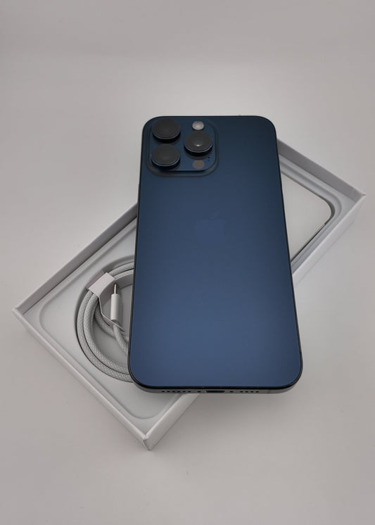 IPHONE 15 PRO MAX / AZUL TITANIO / 256GB