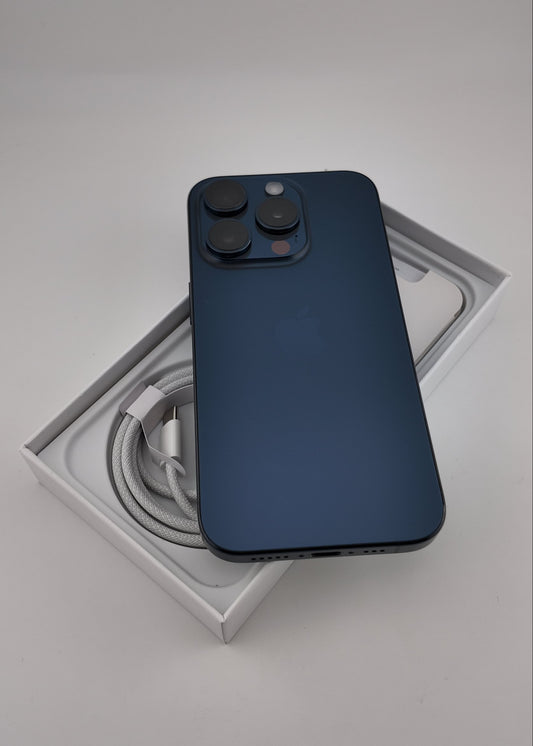 IPHONE 15 PRO / AZUL TITANIO / 256GB