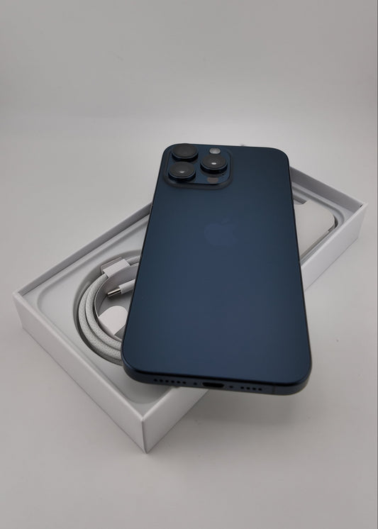 IPHONE 15 PRO MAX / AZUL TITANIO / 256GB