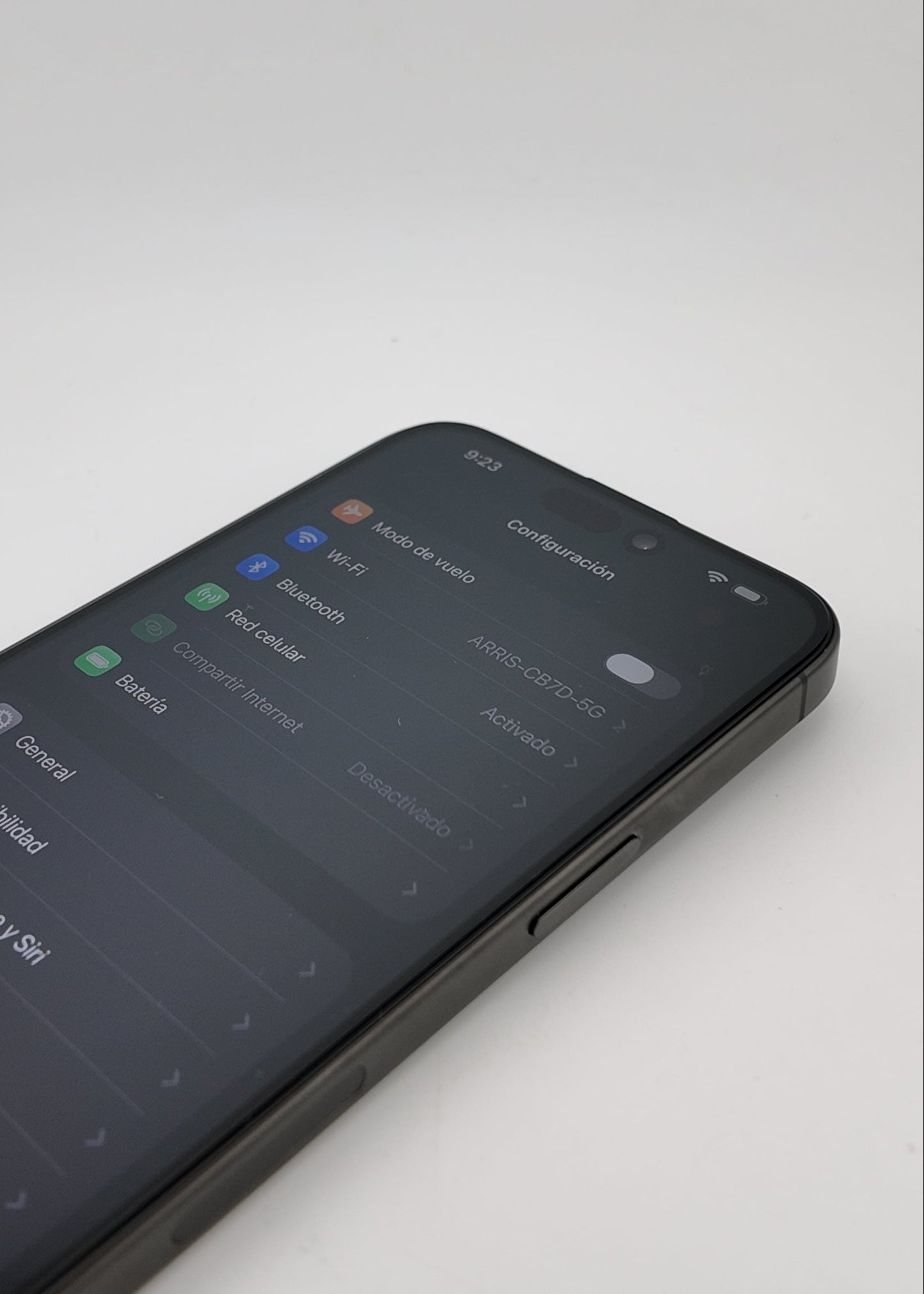 IPHONE 15 PRO MAX / NEGRO TITANIO / 256GB