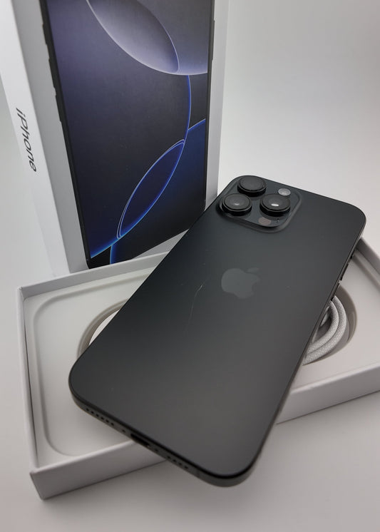 IPHONE 16 PRO MAX / NEGRO TITANIO / 256GB
