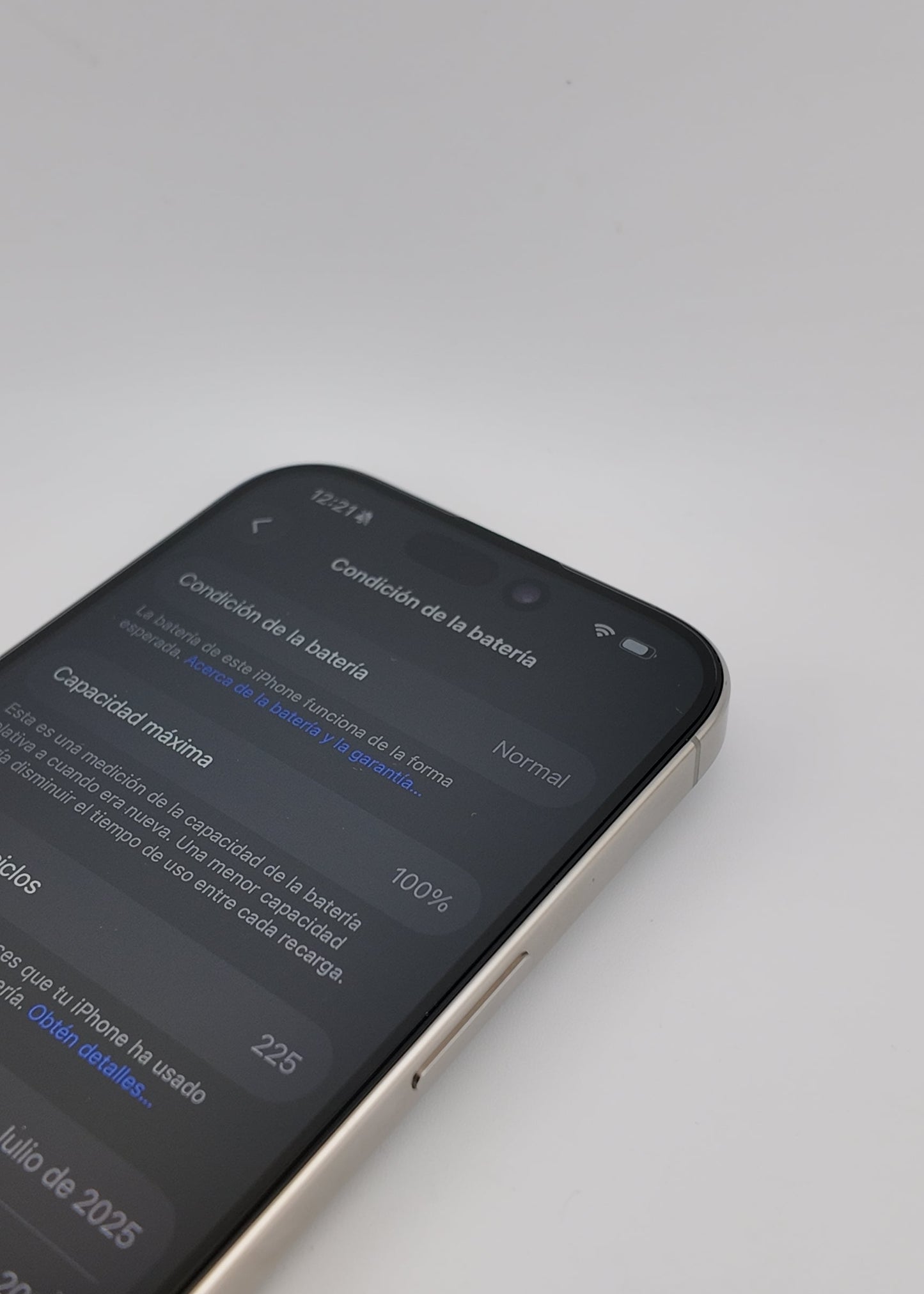 IPHONE 16 PRO / NATURAL TITANIO / 128GB