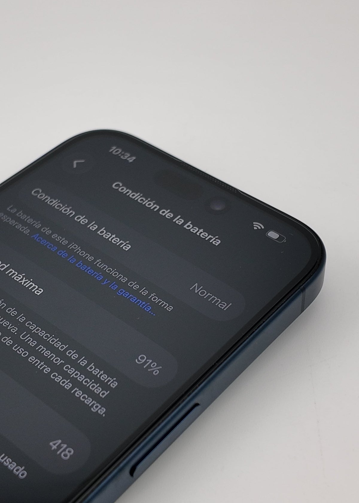 IPHONE 15 PRO / AZUL TITANIO / 128GB