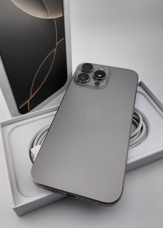 IPHONE 16 PRO MAX / NATURAL TITANIO / 256GB