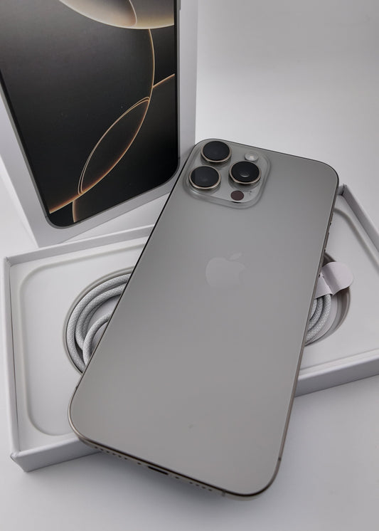 IPHONE 16 PRO MAX / NATURAL TITANIO / 256GB