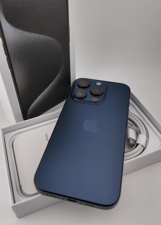 IPHONE 15 PRO / AZUL TITANIO / 128GB