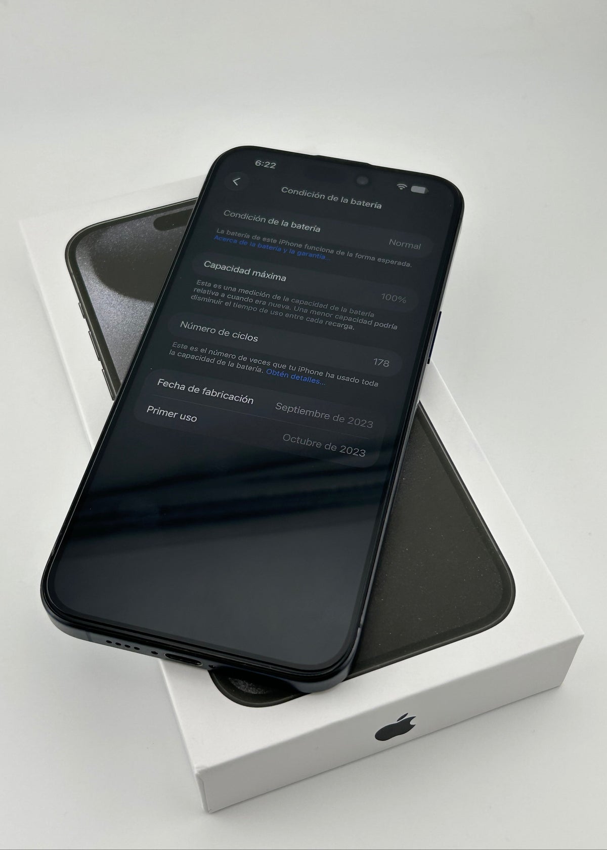 IPHONE 15 PRO MAX / AZUL TITANIO / 512GB