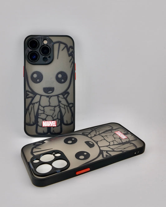 Funda de iPhone – Baby Groot Marvel + Protección Resistente