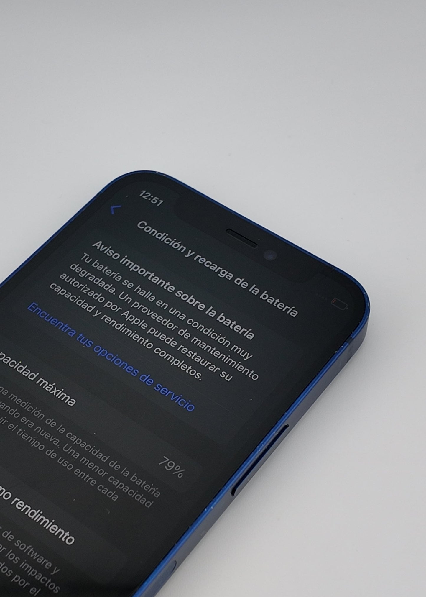 IPHONE 12 MINI / AZUL / 64GB