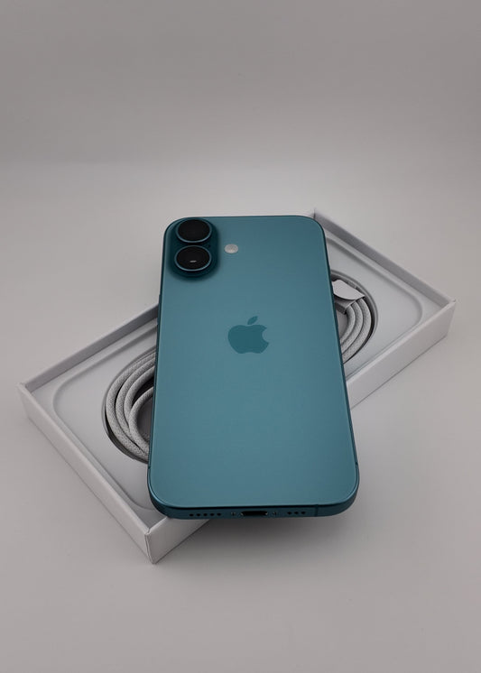 IPHONE 16 / VERDE AZULADO / 128GB