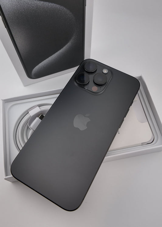 IPHONE 15 PRO MAX / NEGRO TITANIO / 512GB