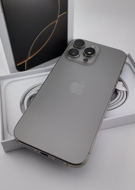 IPHONE 16 PRO MAX / NATURAL TITANIO / 256GB