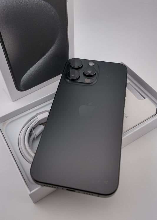 IPHONE 15 PRO MAX / NEGRO TITANIO / 1000GB