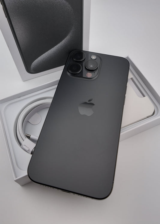 IPHONE 15 PRO MAX / NEGRO TITANIO / 512GB